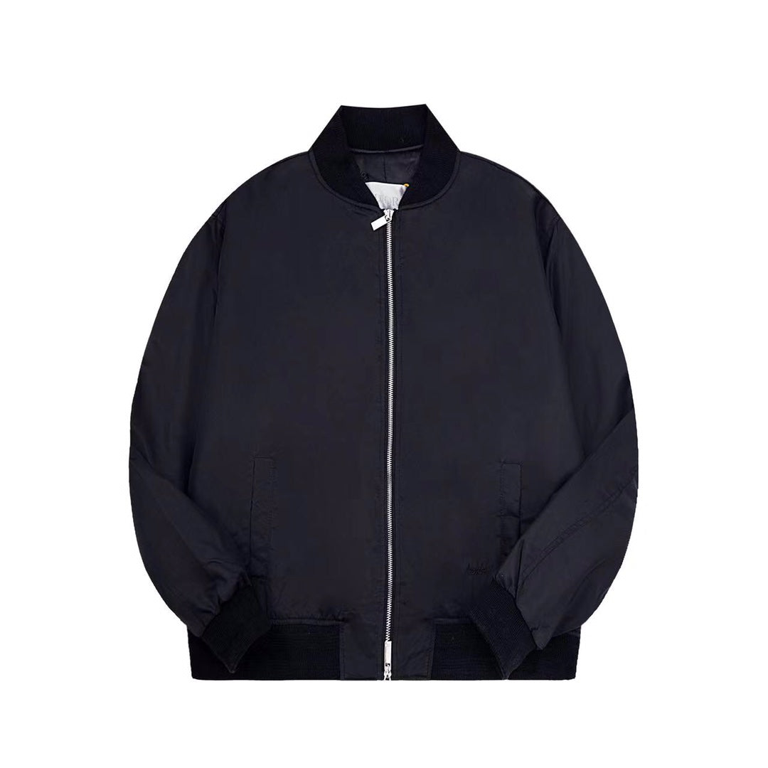 260813 New high-quality embroidered lettering cotton-padded pilot jacket coat