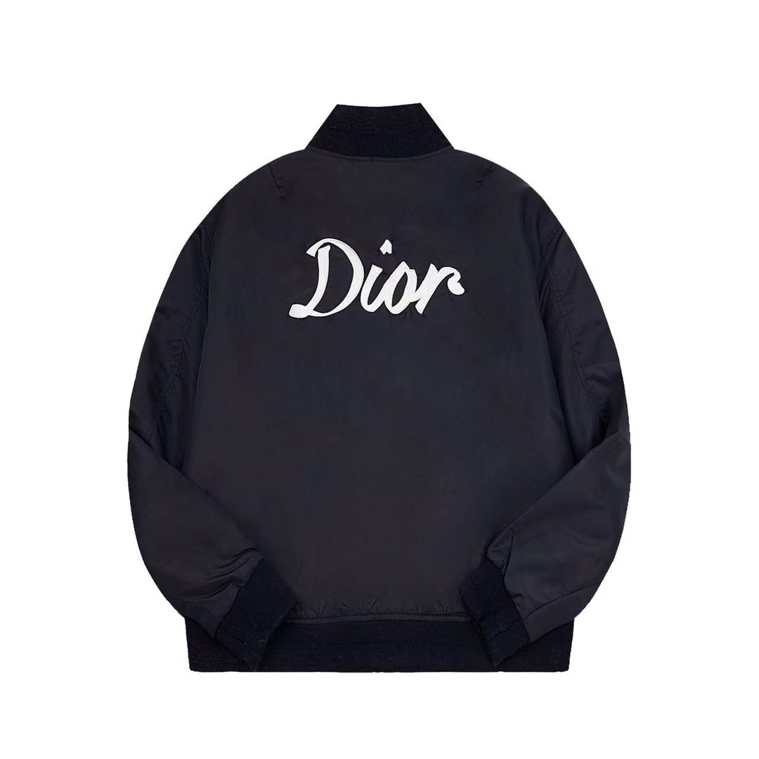 260813 New high-quality embroidered lettering cotton-padded pilot jacket coat