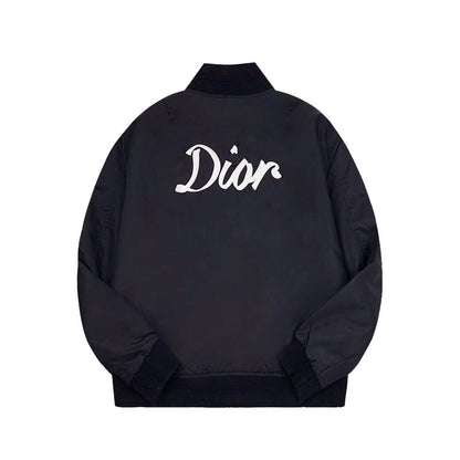 260813 New high-quality embroidered lettering cotton-padded pilot jacket coat