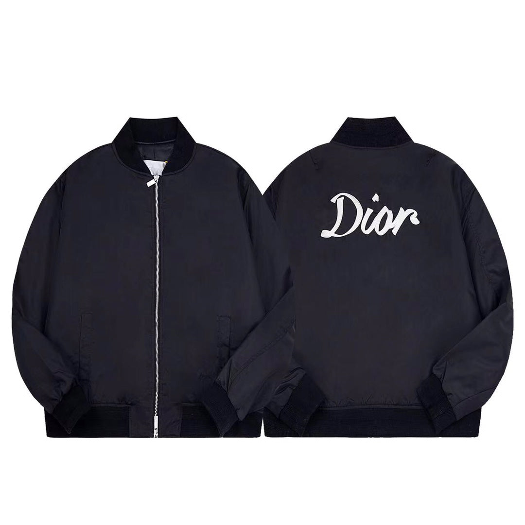 260813 New high-quality embroidered lettering cotton-padded pilot jacket coat