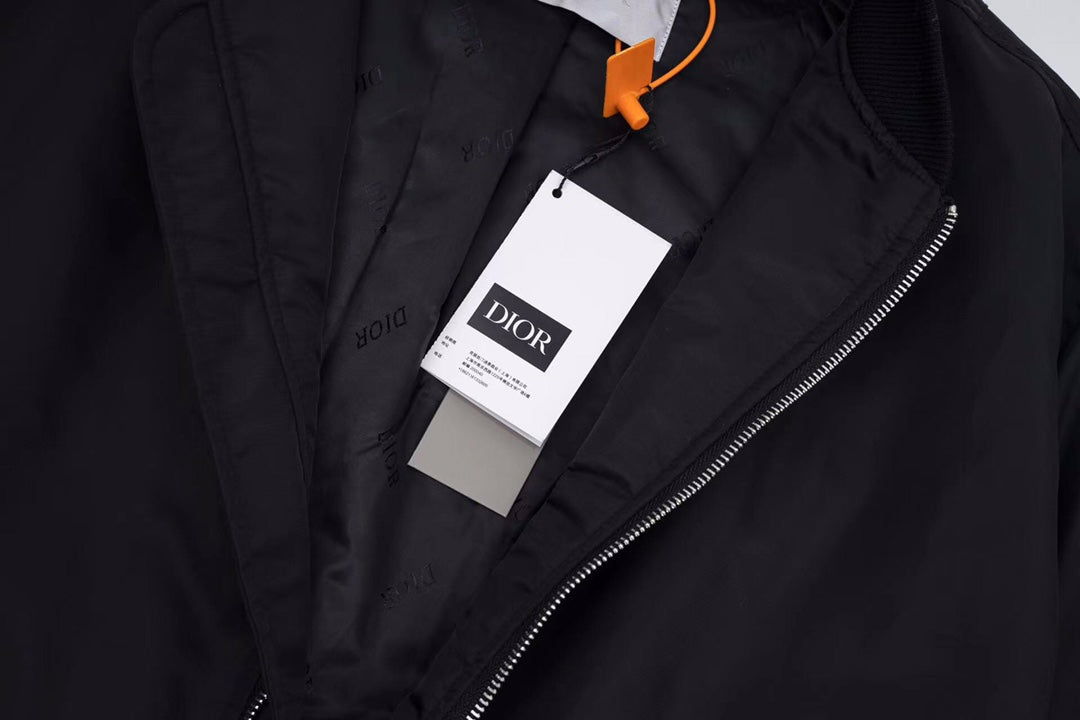 260813 New high-quality embroidered lettering cotton-padded pilot jacket coat