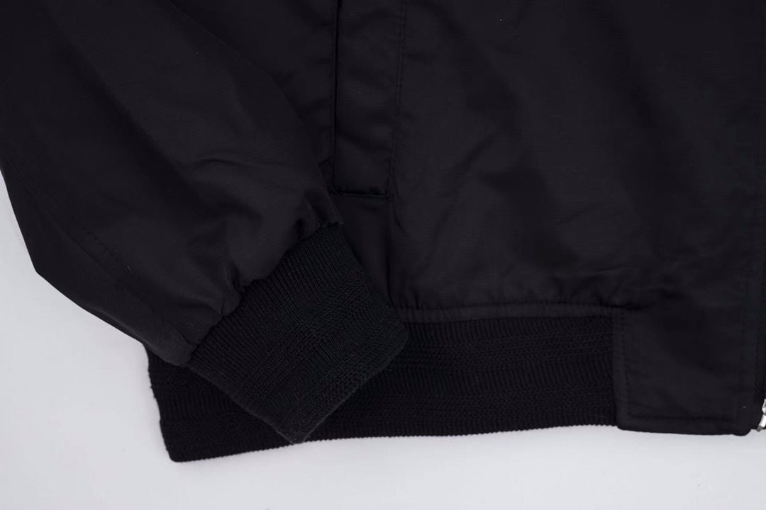 260813 New high-quality embroidered lettering cotton-padded pilot jacket coat