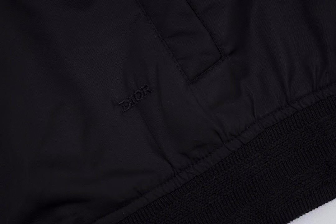 260813 New high-quality embroidered lettering cotton-padded pilot jacket coat