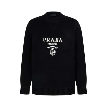260813 New high-quality simple round-neck sweater