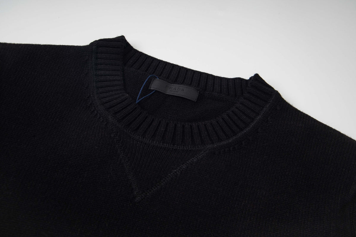 260813 New high-quality simple round-neck sweater