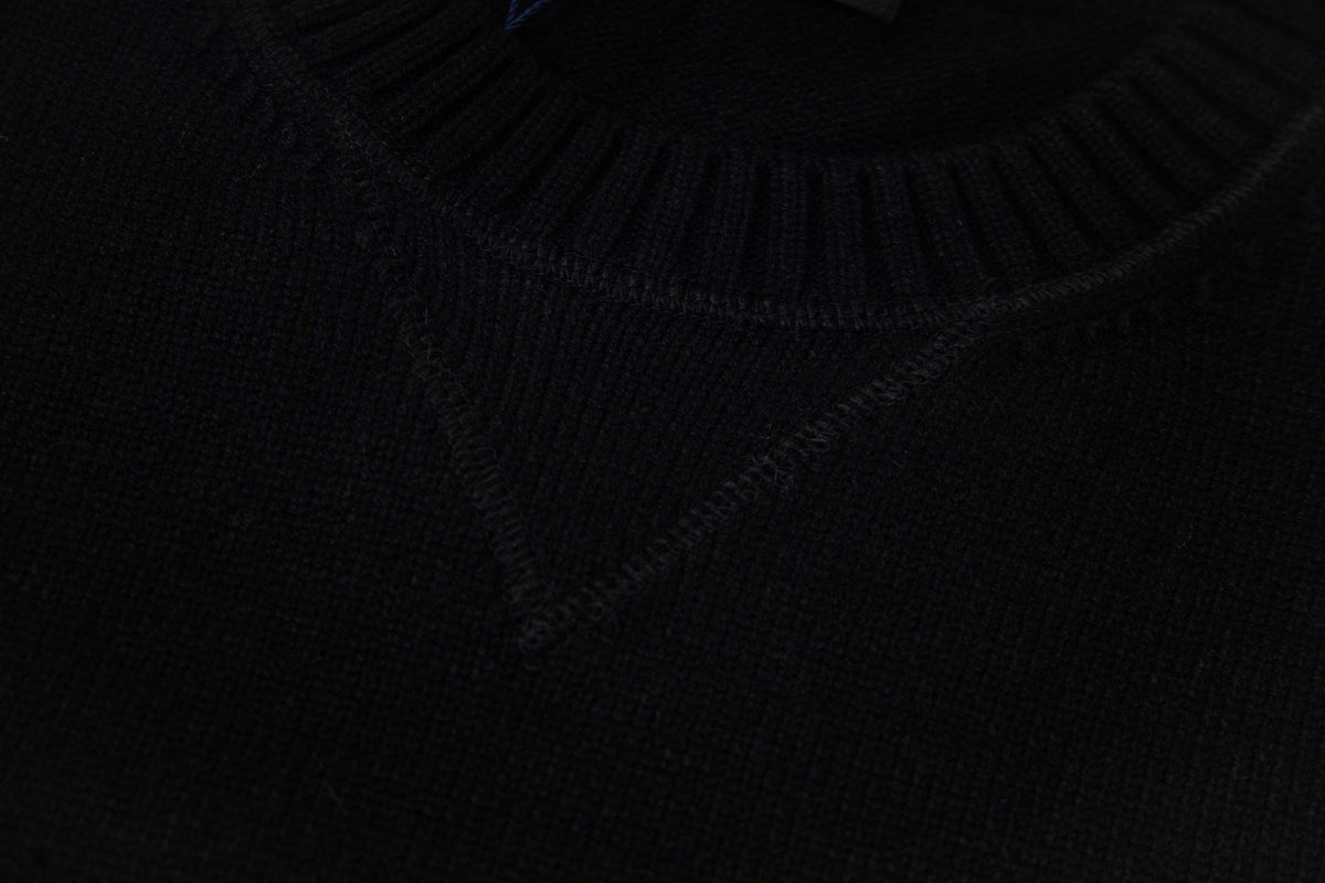 260813 New high-quality simple round-neck sweater