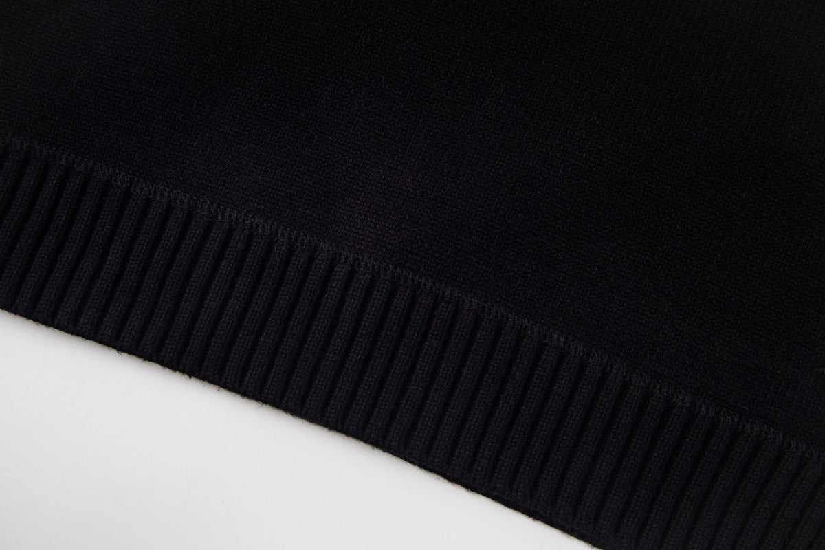 260813 New high-quality simple round-neck sweater