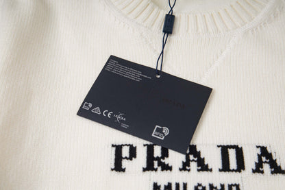 260813 New high-quality simple round-neck sweater