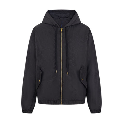 260813 New high-quality padded jacquard windproof cotton jacket
