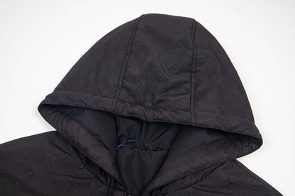 260813 New high-quality padded jacquard windproof cotton jacket