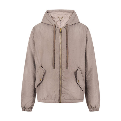 260813 New high-quality padded jacquard windproof cotton jacket