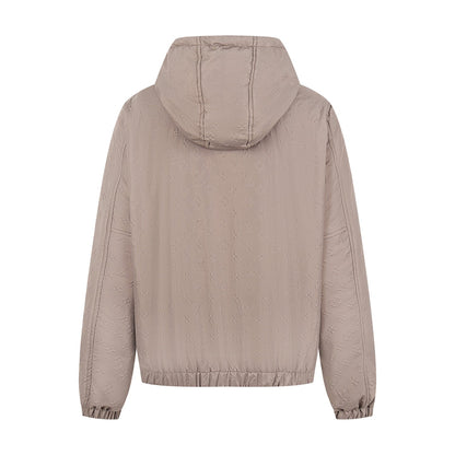 260813 New high-quality padded jacquard windproof cotton jacket