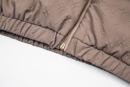 260813 New high-quality padded jacquard windproof cotton jacket