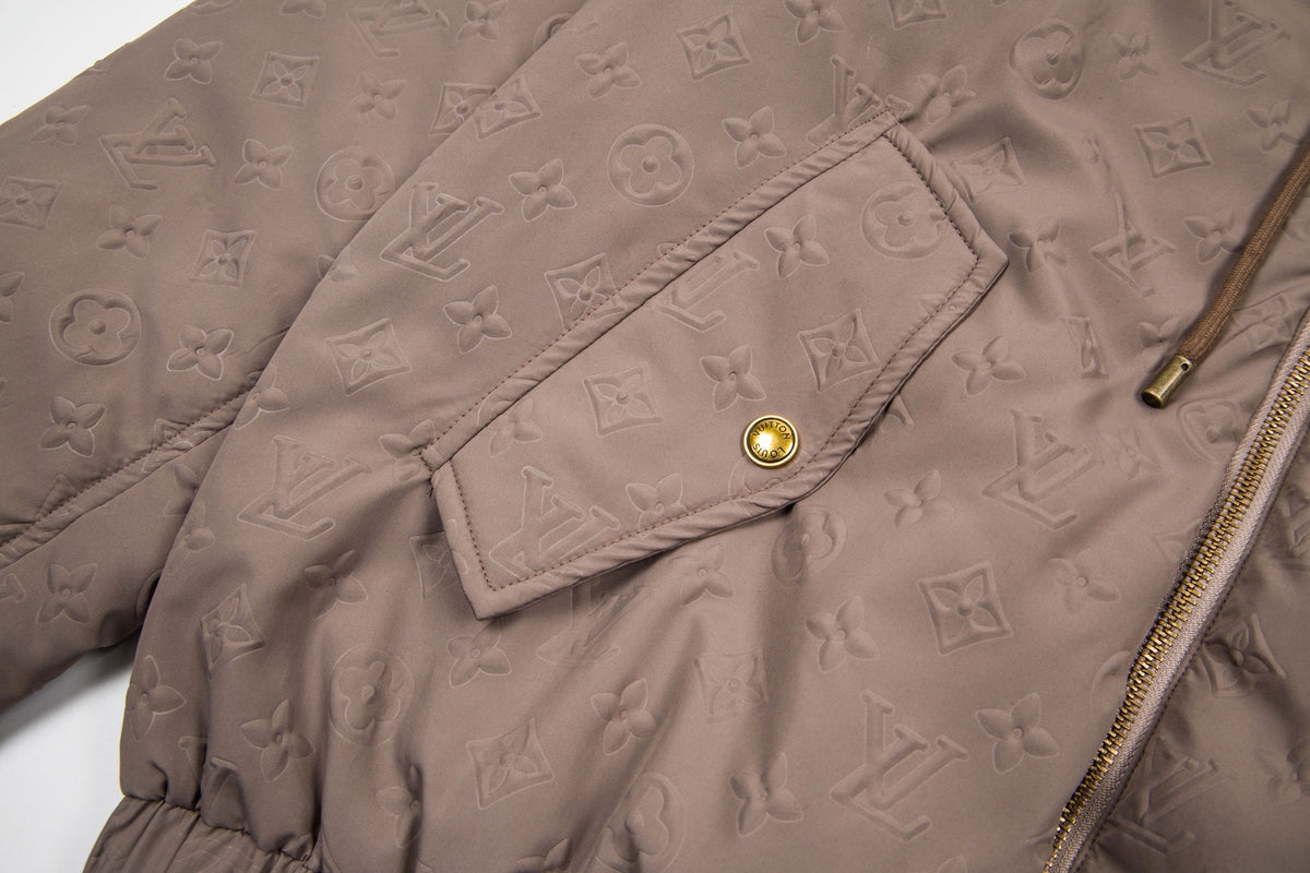 260813 New high-quality padded jacquard windproof cotton jacket
