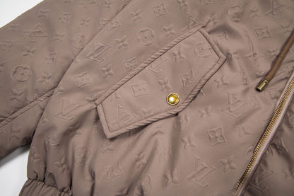 260813 New high-quality padded jacquard windproof cotton jacket