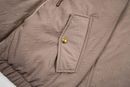 260813 New high-quality padded jacquard windproof cotton jacket