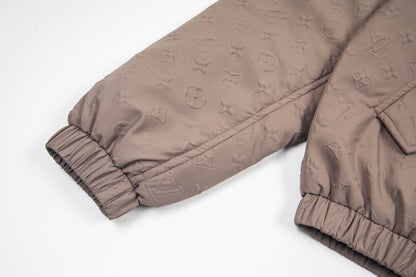 260813 New high-quality padded jacquard windproof cotton jacket