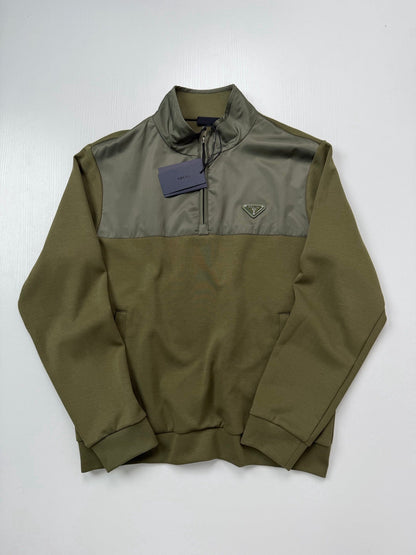 260813 New high-quality jacket with a blended fabric design on the front and back.