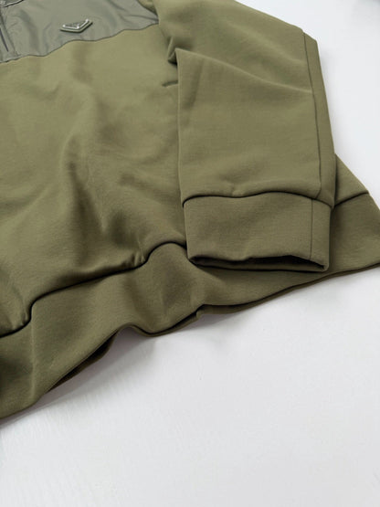 260813 New high-quality jacket with a blended fabric design on the front and back.