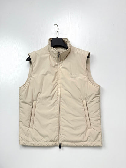260813 New high-quality embroidered and pressed stand-up collar cotton jacket and vest