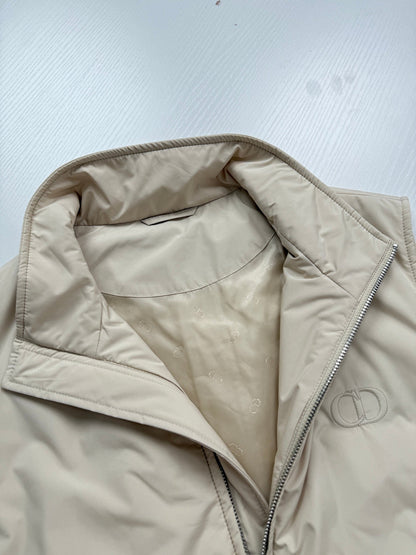 260813 New high-quality embroidered and pressed stand-up collar cotton jacket and vest