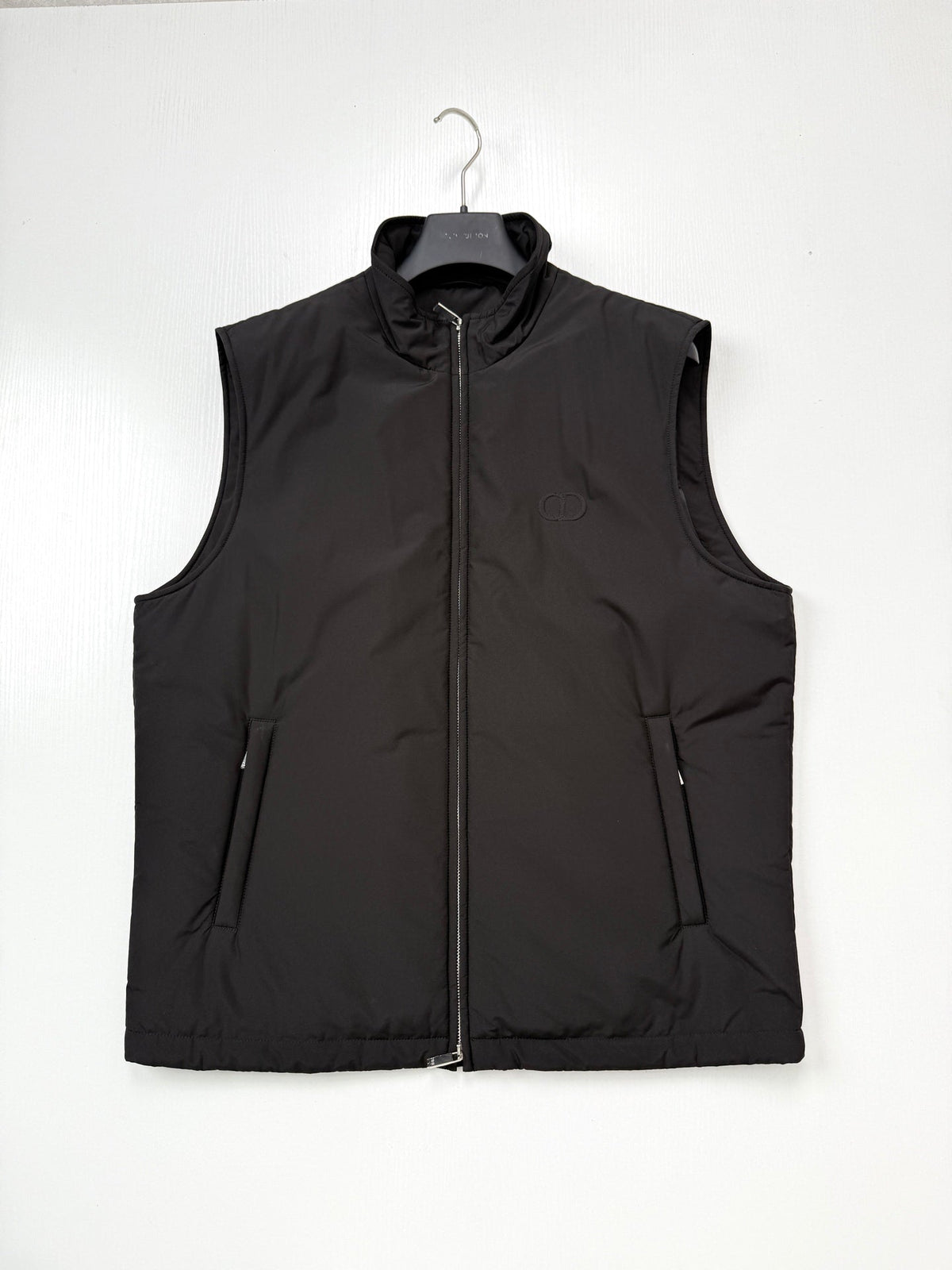 260813 New high-quality embroidered and pressed stand-up collar cotton jacket and vest