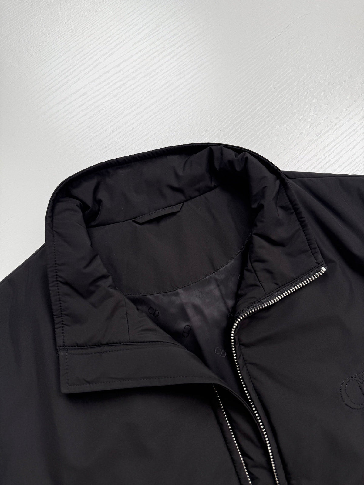 260813 New high-quality embroidered and pressed stand-up collar cotton jacket and vest