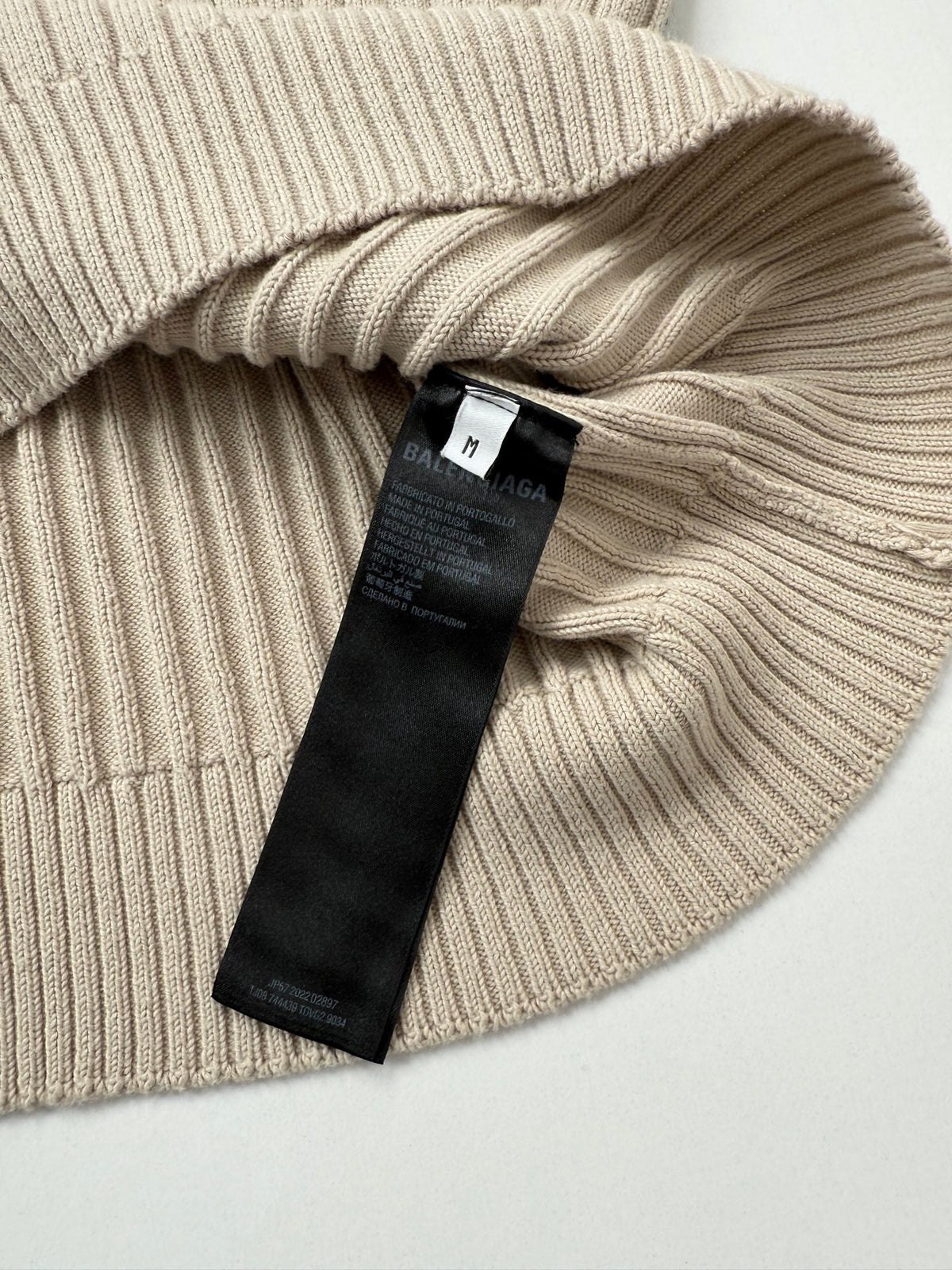 260813 New high-quality half-neck half-zip vertical ribbed knitted sweater