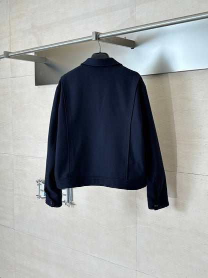 260813 New high-quality suit collar design short jacket coat
