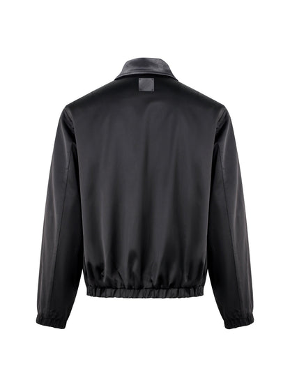 260813 New high-quality double-sided printed jacquard logo jacket