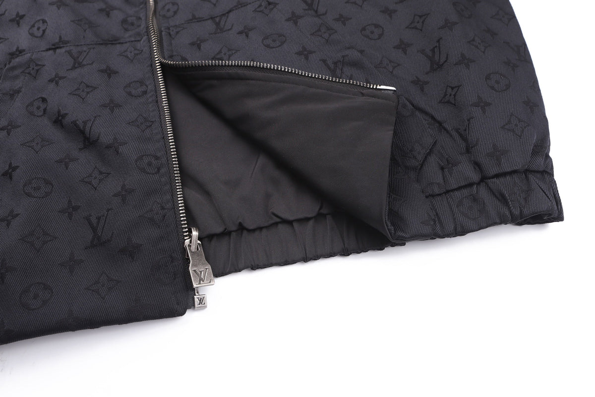 260813 New high-quality double-sided printed jacquard logo jacket