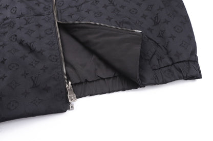 260813 New high-quality double-sided printed jacquard logo jacket