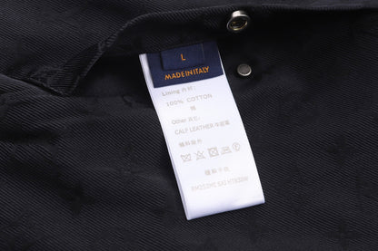 260813 New high-quality double-sided printed jacquard logo jacket