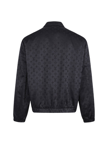 260813 New high-quality double-sided printed jacquard logo jacket