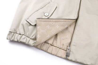 260813 New high-quality double-sided printed jacquard logo jacket