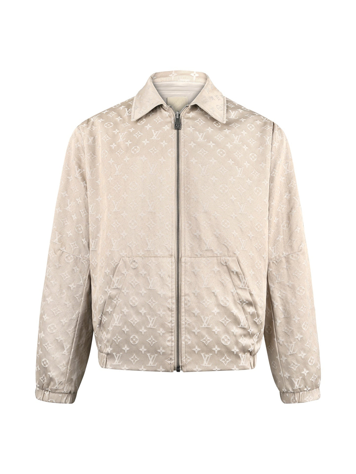 260813 New high-quality double-sided printed jacquard logo jacket