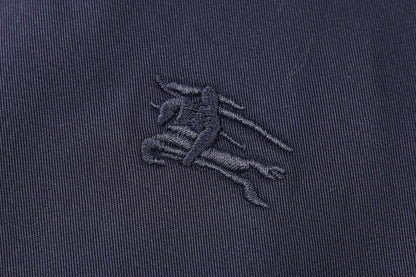 260813 New high-quality checked embroidered Harrington coat