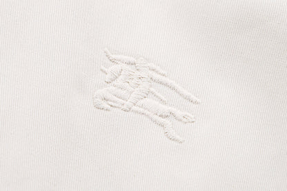 260813 New high-quality checked embroidered Harrington coat