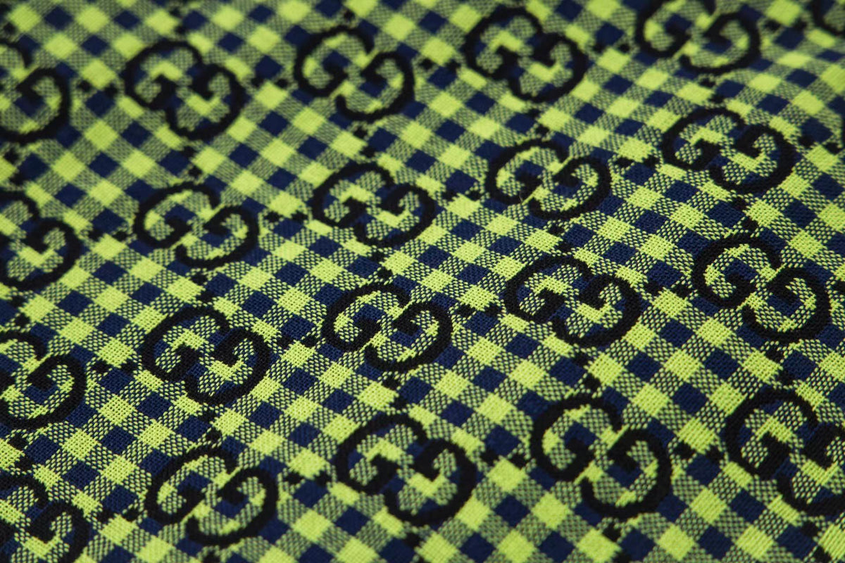 260813 New high-quality fine-check long-sleeved collar shirt
