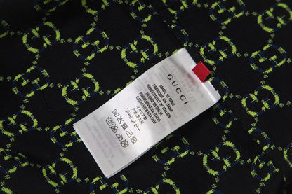 260813 New high-quality fine-check long-sleeved collar shirt