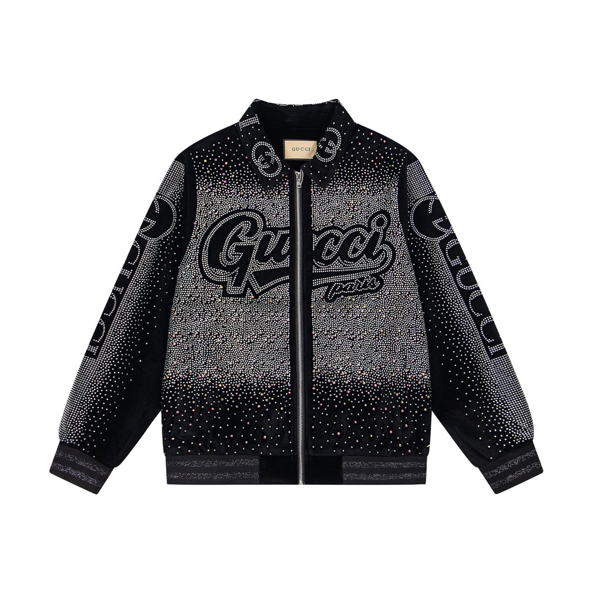 260813 New high-quality, elaborately crafted jacket with full diamond design for men