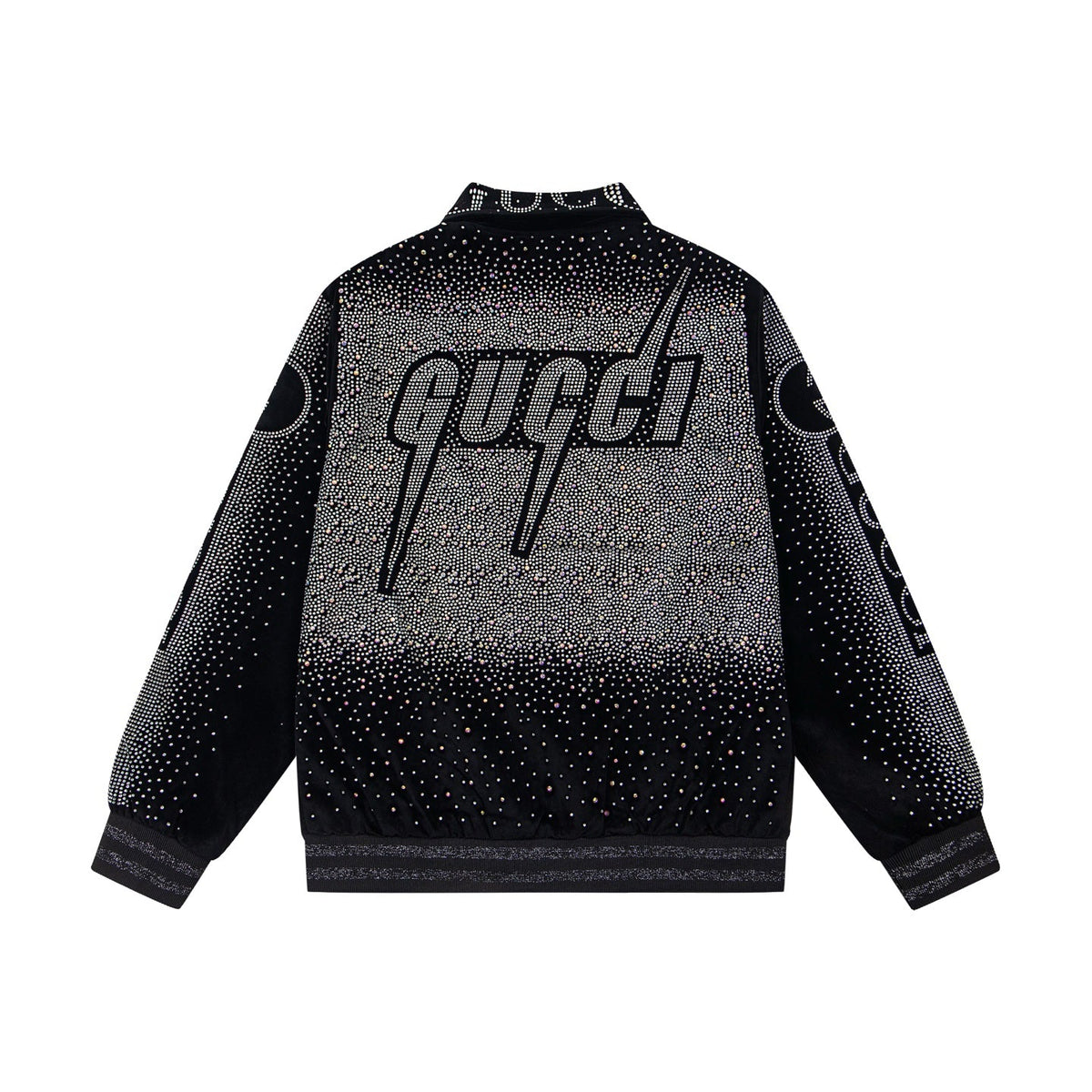 260813 New high-quality, elaborately crafted jacket with full diamond design for men