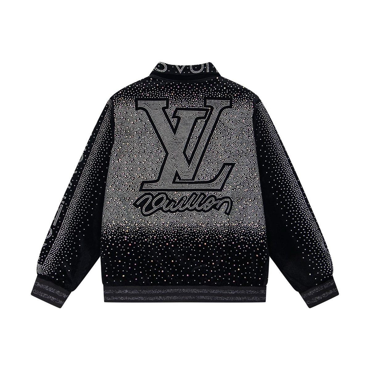 260813 New high-quality, elaborately crafted jacket with full diamond design for men