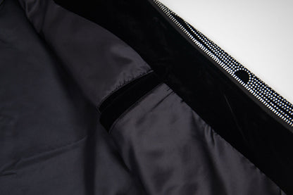260813 New high-quality, elaborately crafted jacket with full diamond design for men