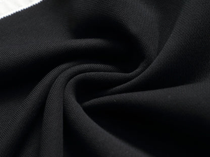 260813 New high-quality classic embroidery patchwork casual round-neck hoodie