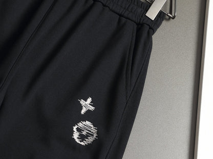 260813 New high-quality embroidered sporty casual sweatpants