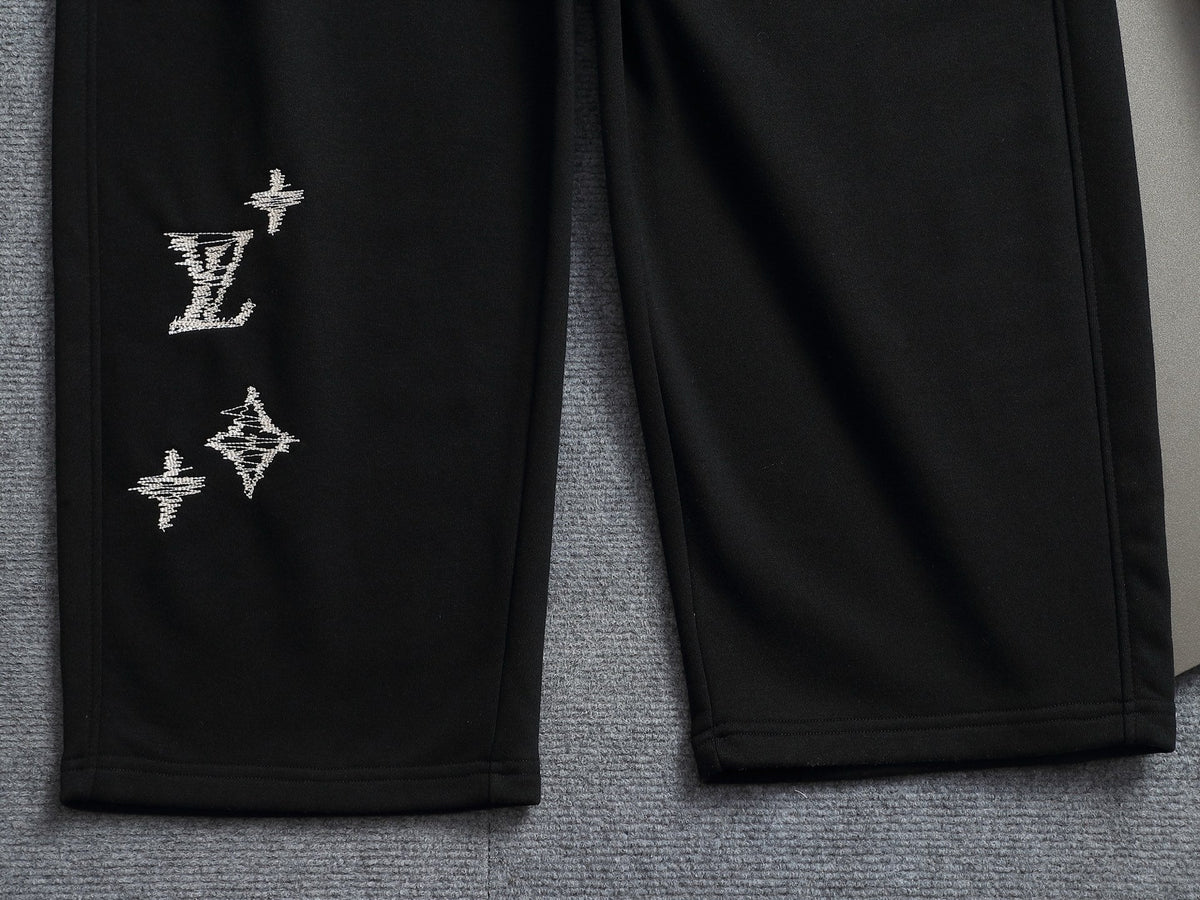 260813 New high-quality embroidered sporty casual sweatpants