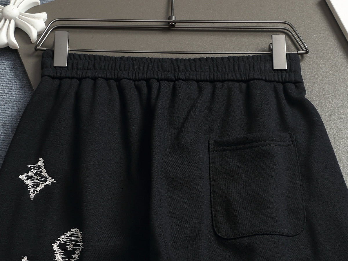 260813 New high-quality embroidered sporty casual sweatpants