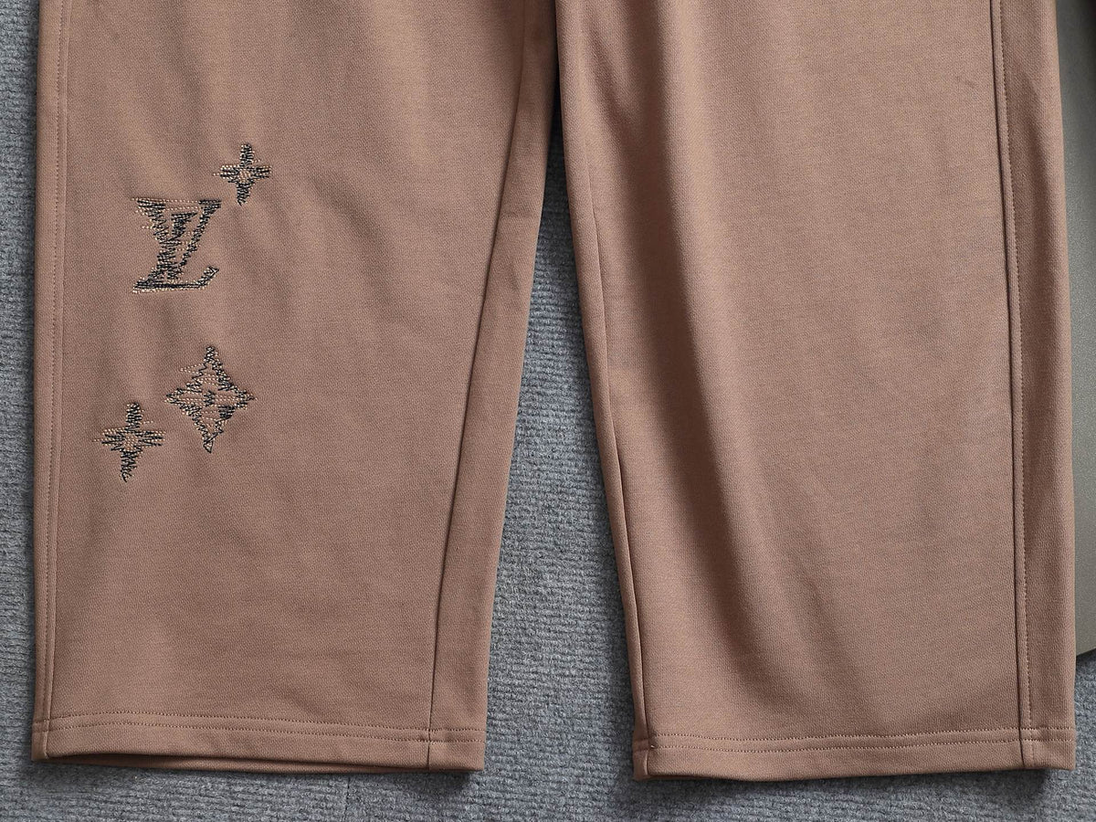 260813 New high-quality embroidered sporty casual sweatpants