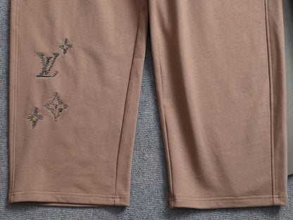 260813 New high-quality embroidered sporty casual sweatpants